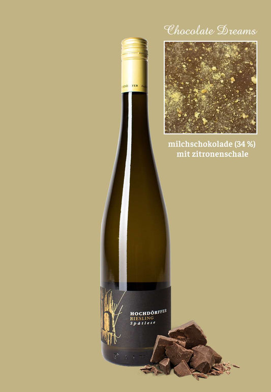 Genusspaket 01: wein + schokolade mit zitronenschale