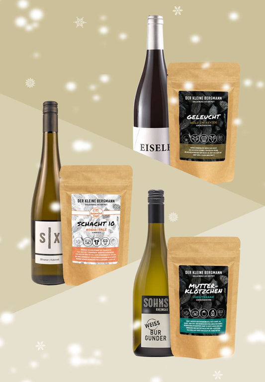 Genusspaket 10: wein + gewürzmischung hoch 3